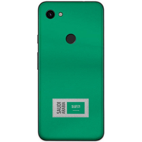 Saudi Arabia Soccer Flag Google Pixel 3a Skin